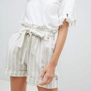 Mango Stripe Shorts